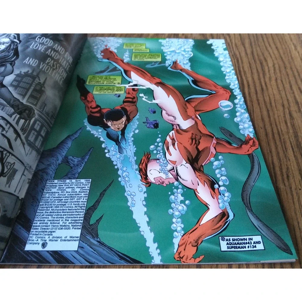 Teen Titans #19 April 1998 DC Comics